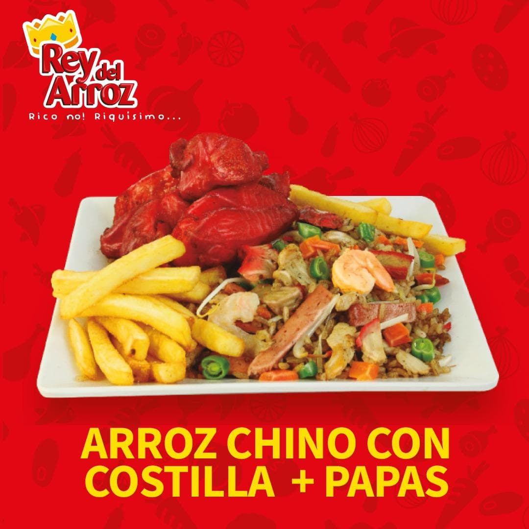 Combo Individual Costilla + Papas + Bebida 250 ML