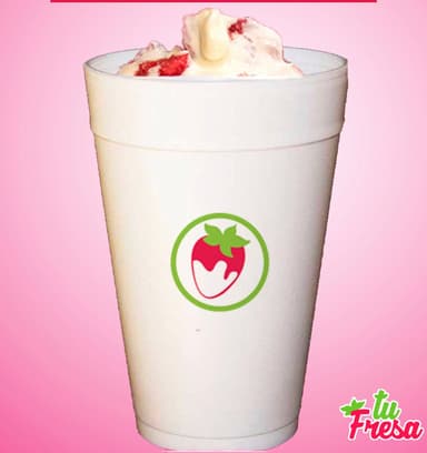 FRESAS CON CREMA 1L*