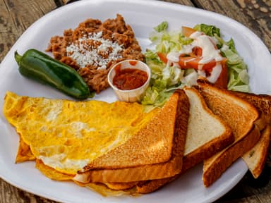 Omelette con Chorizo
