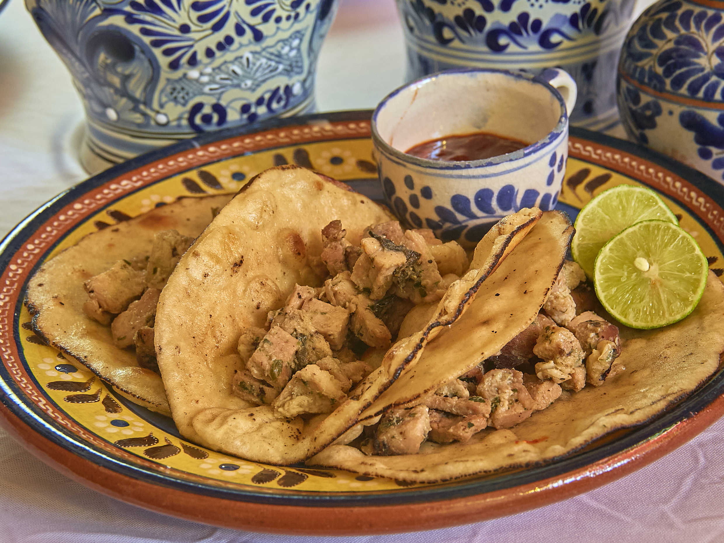 Orden 4 tacos orientales