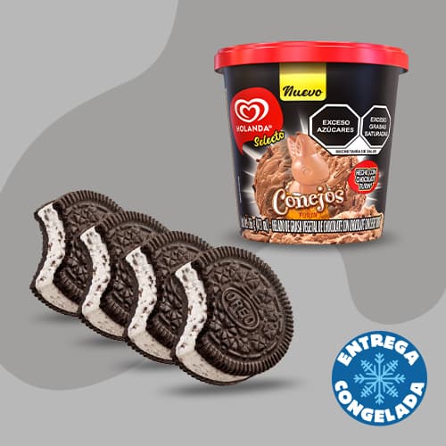 1 Micha Conejos + 4 Mordisko Oreo