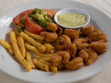 Camarones Empanizados Boca