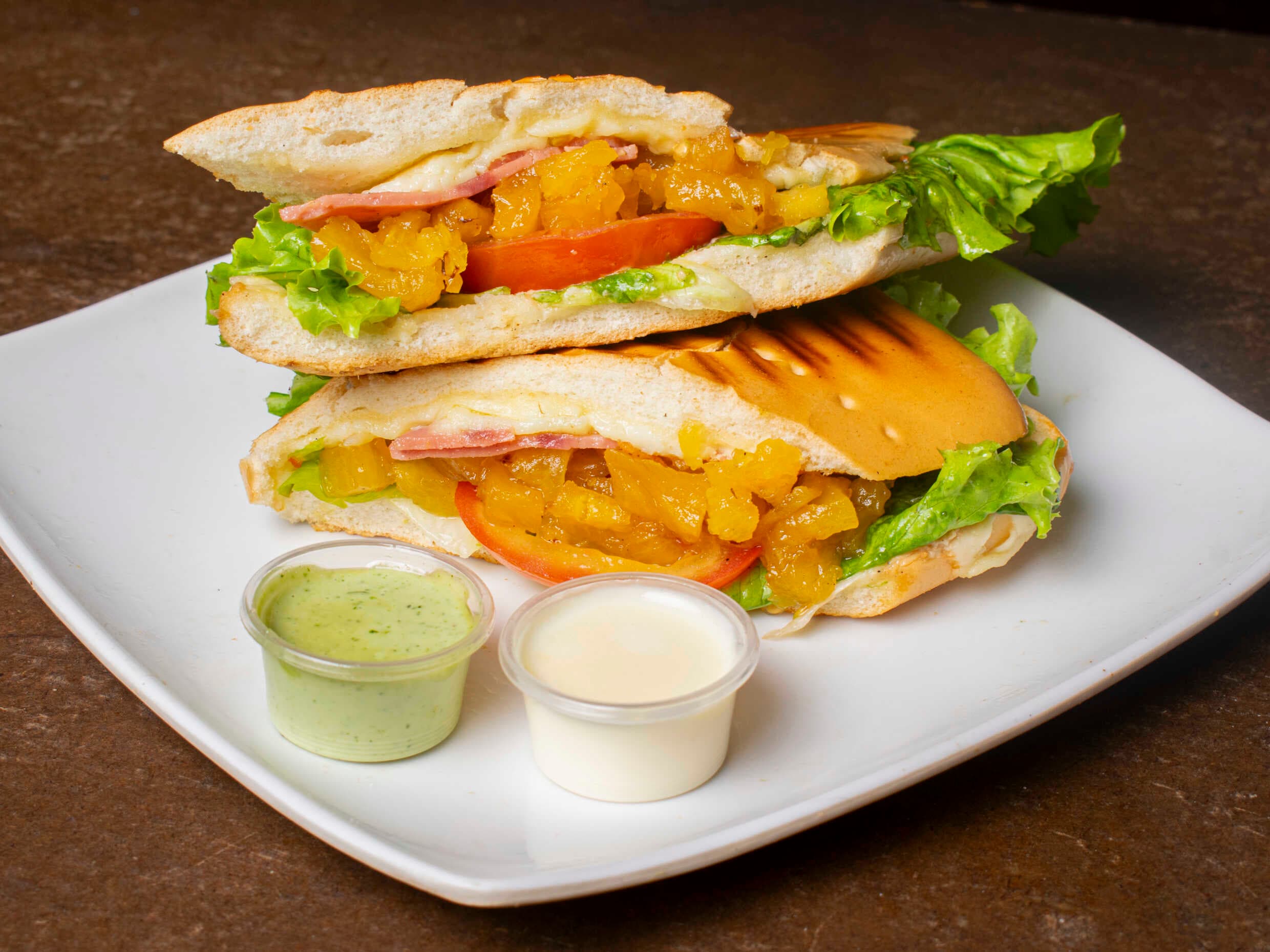 Sándwich Hawaiano