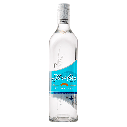 Nacional Flor De Caña Ultra Lite Blanco Botella 750 ml