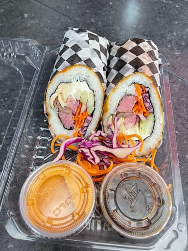 Sushirrito cuernudo