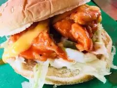 Burger de Pollo Bañada