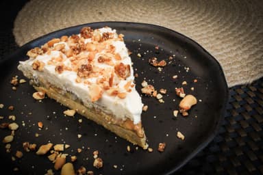 TARTA DE PLATANO