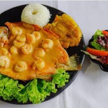 Trucha con Camarones