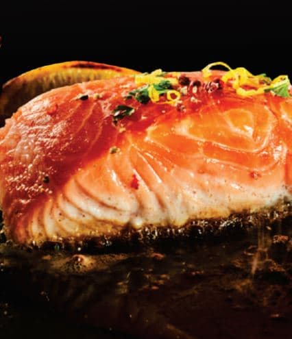 Salmón a La Plancha.