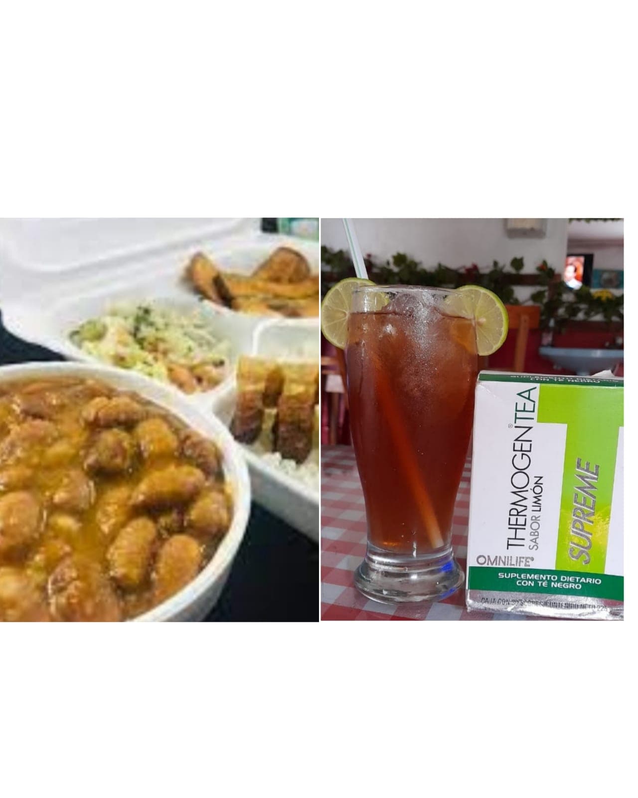 Combo-Menú Carne + Bebida Saludable Té