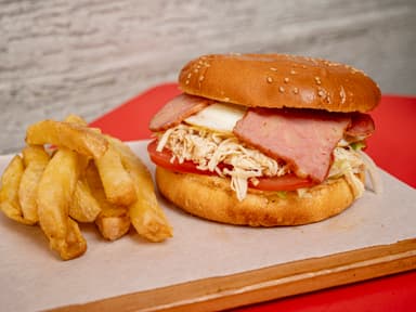 Sándwich de Pollo Americano