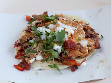 Tostada de chorizo