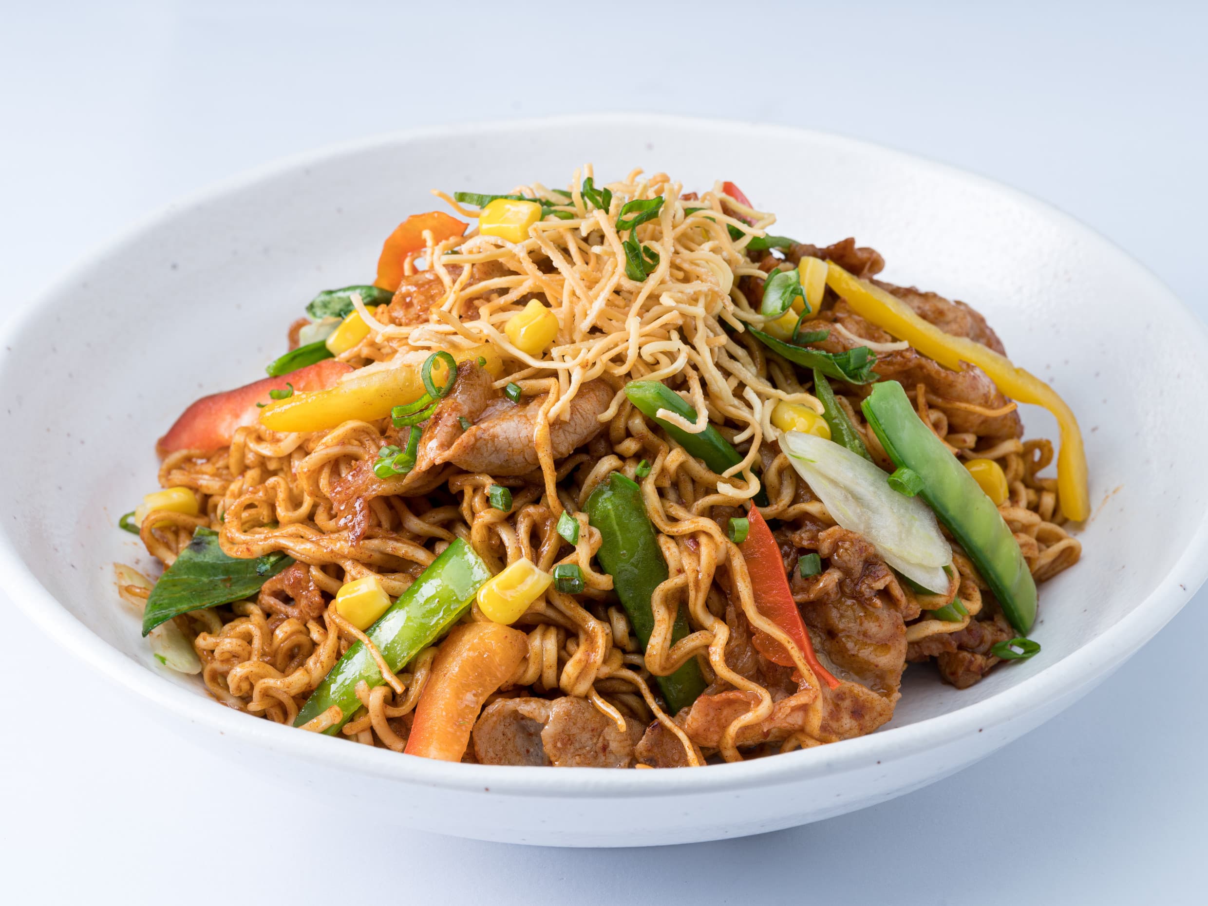 Noodles Picantes con Carne de Res