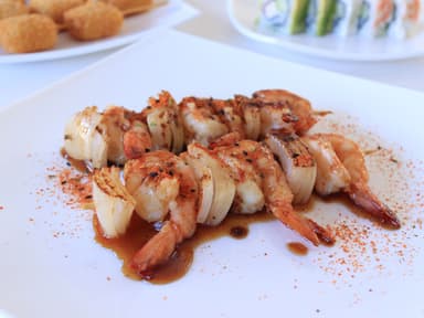 Yakitori de Camarón