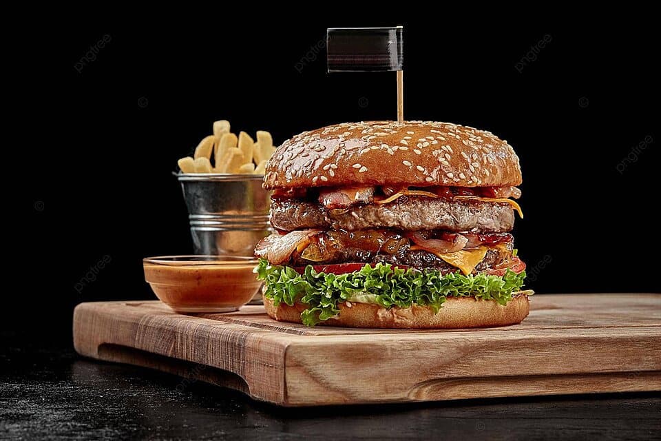 Hamburguesa Doble Tocino