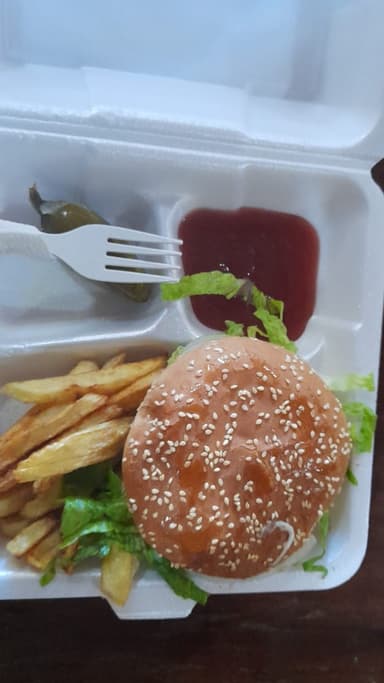 Hamburguesa con Papas