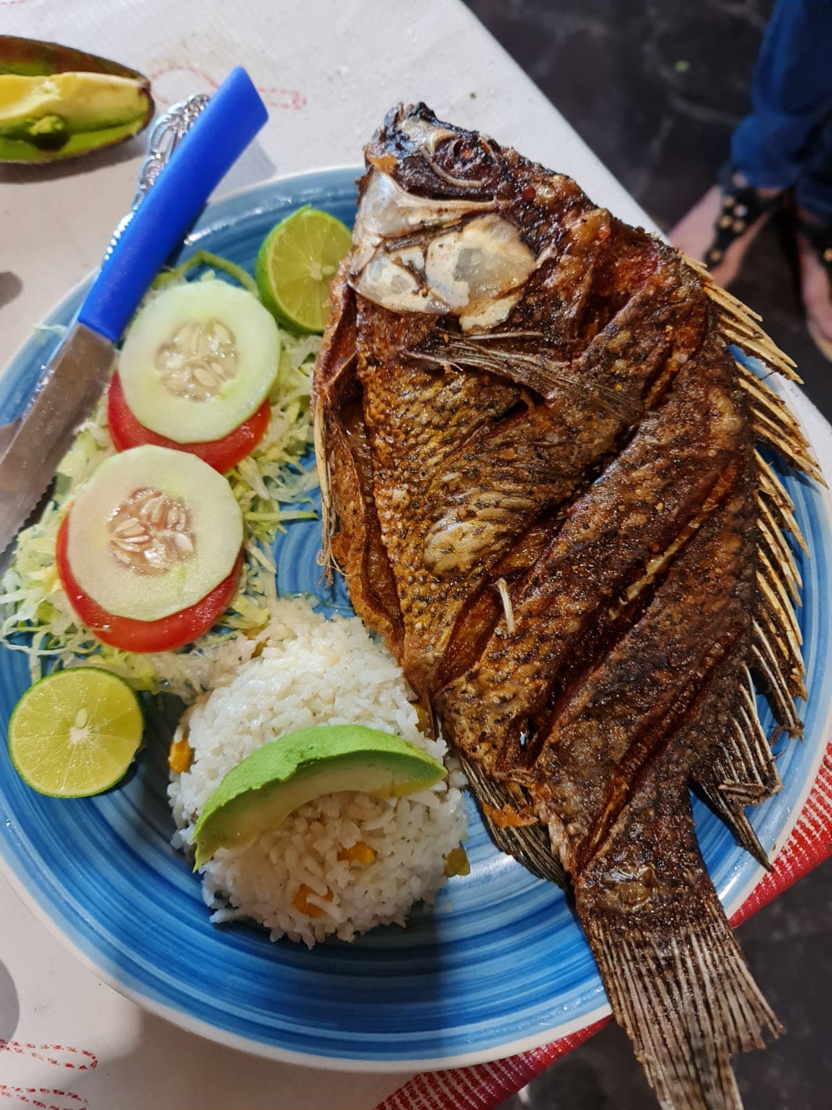 Mojarra Frita Grande