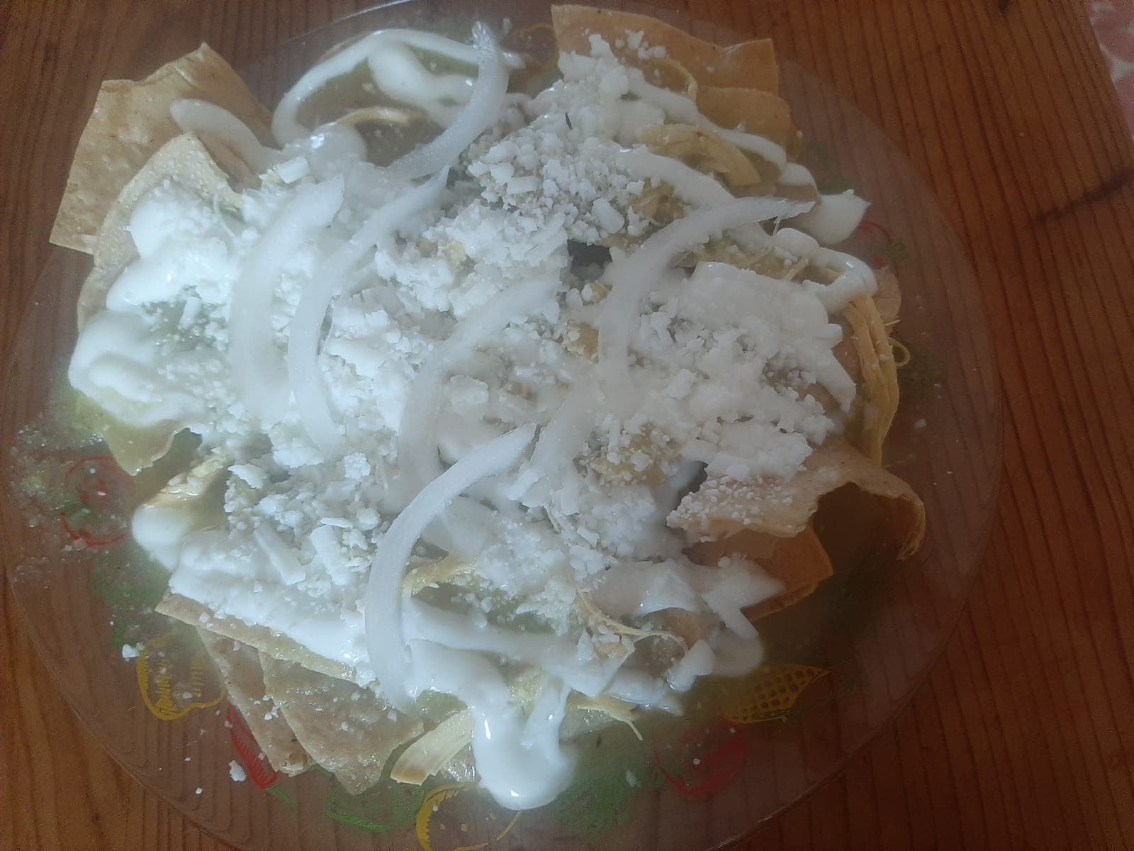 Chilaquiles con Pollo
