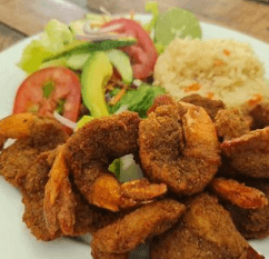Camarones Empanizados