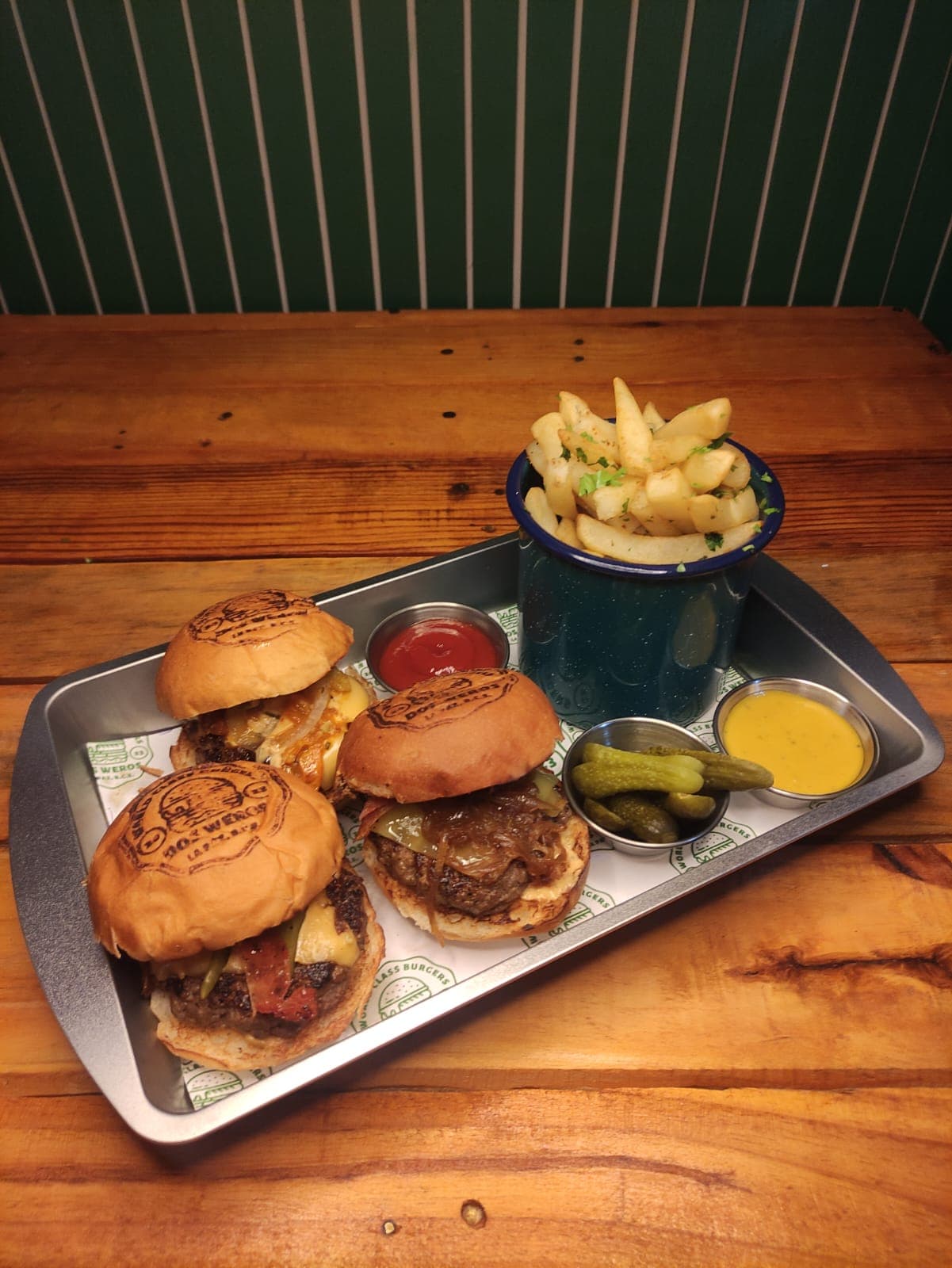 Trio de Mini Burgers