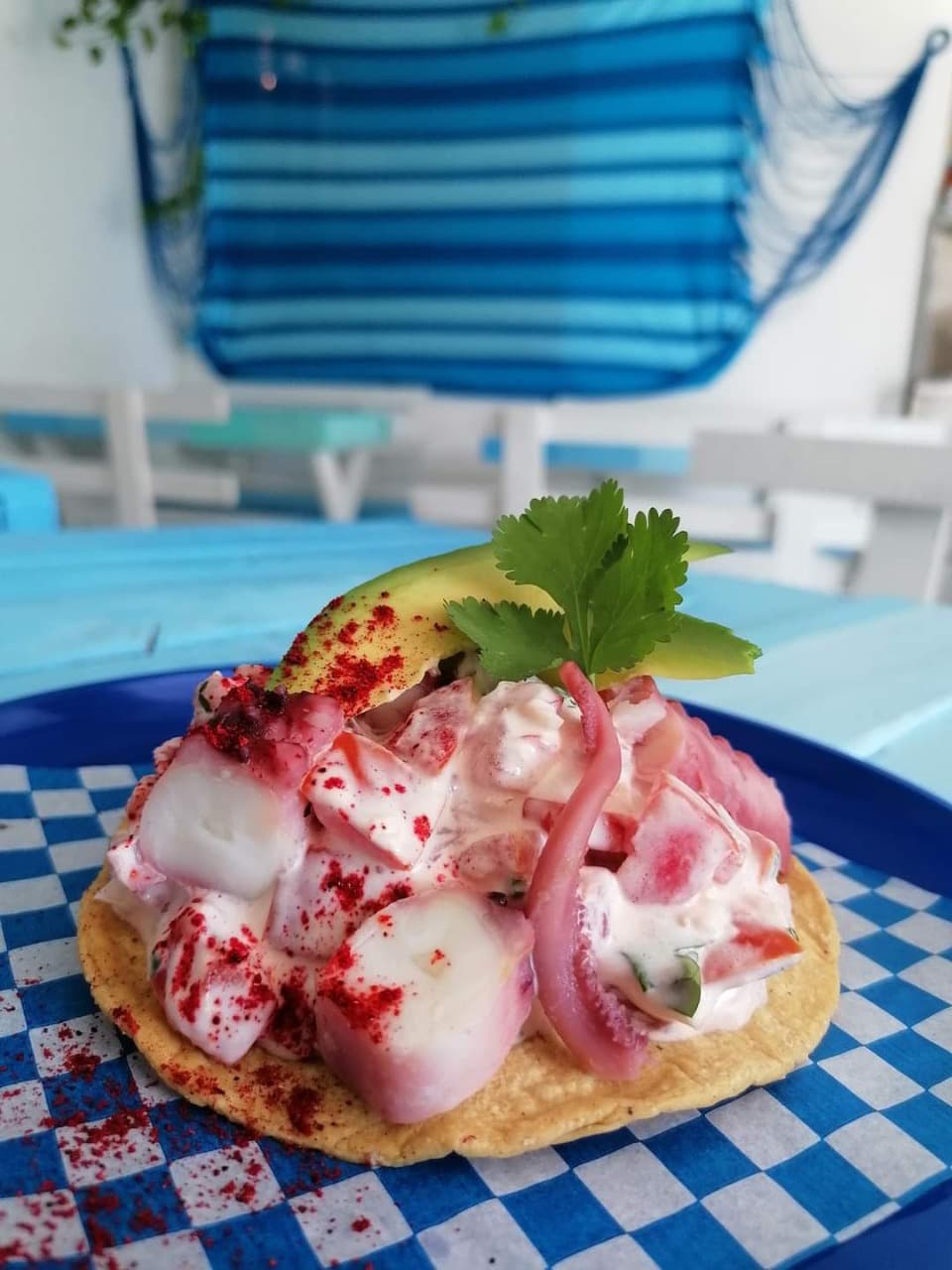 TOSTADA DE PULPO ENAMORADO