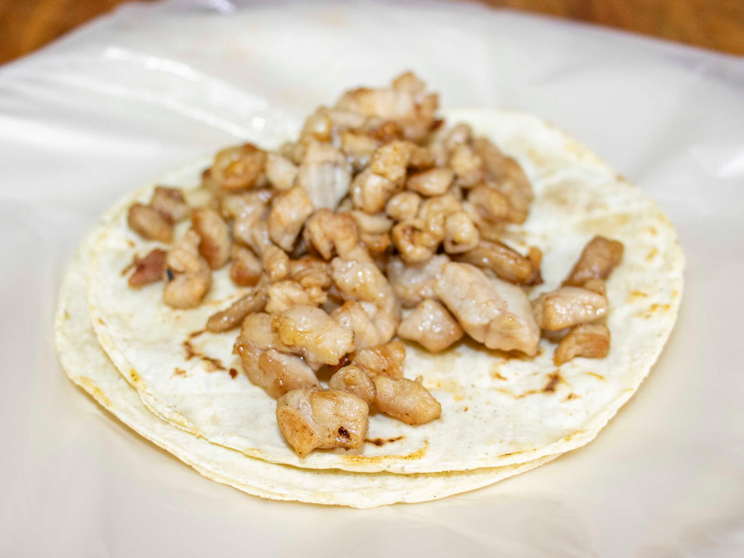 Taco de chuleta
