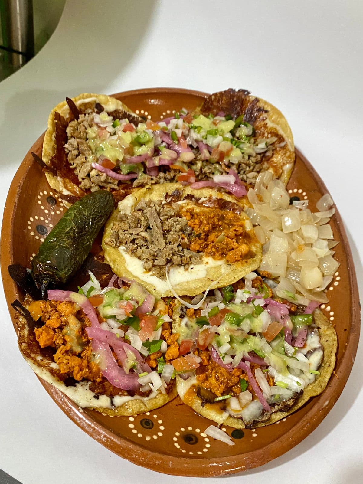 Tacos Asada con Queso