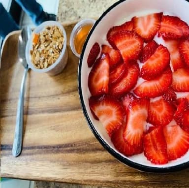 Yogurt Orgánico con Fresa