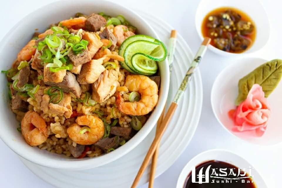 Yakimeshi con Camarón