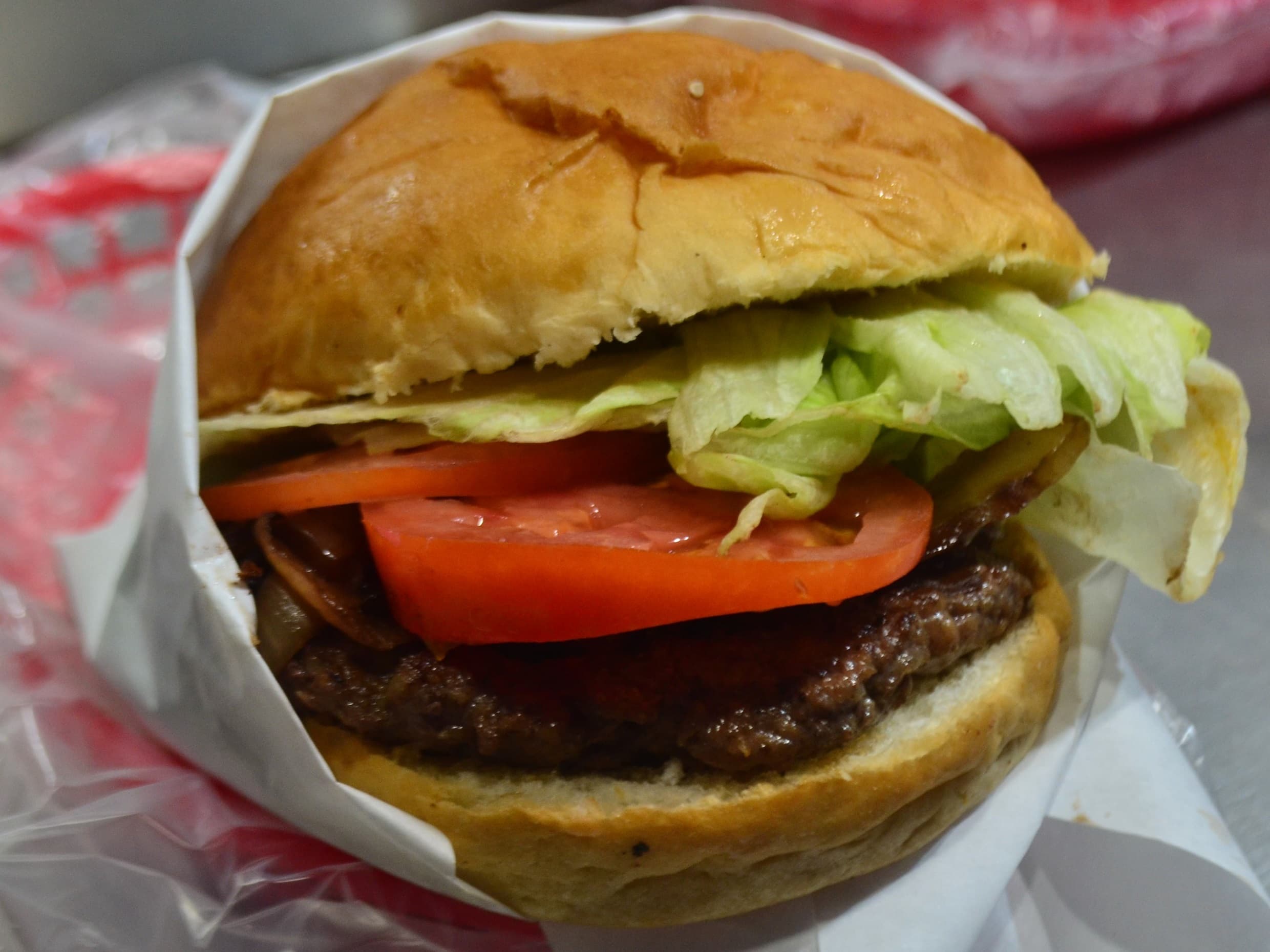Hamburguesa de Arrachera