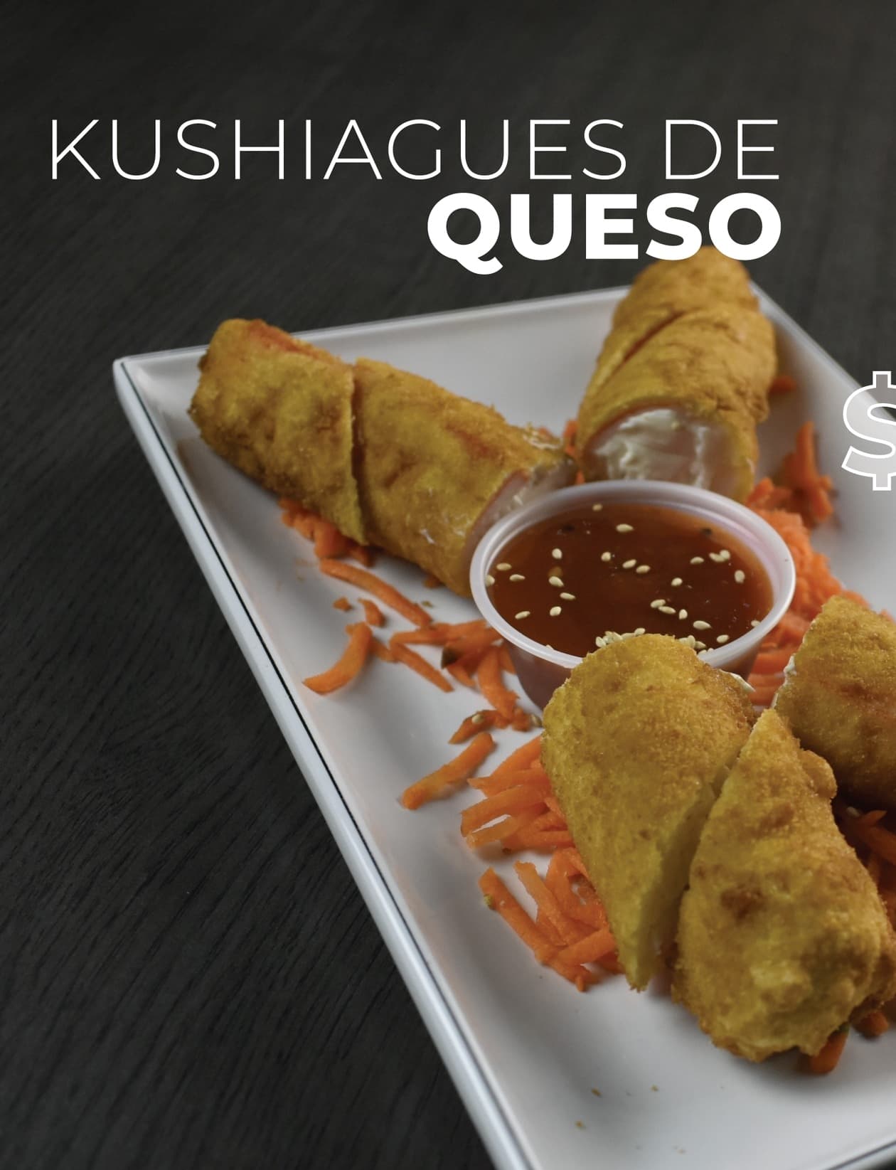Kushiages de Queso