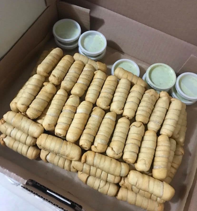 50 Tequeños Fritos de Queso Blanco