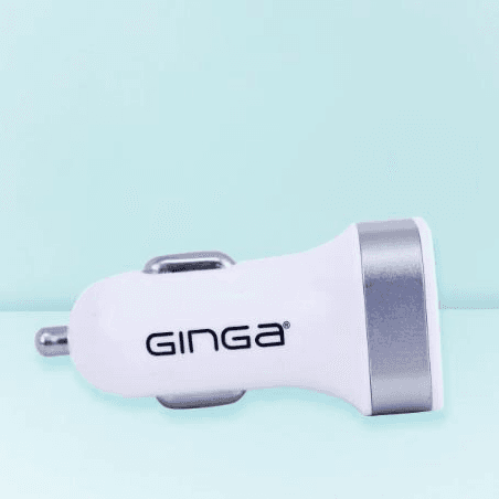 Cargador para Auto Color Blanco