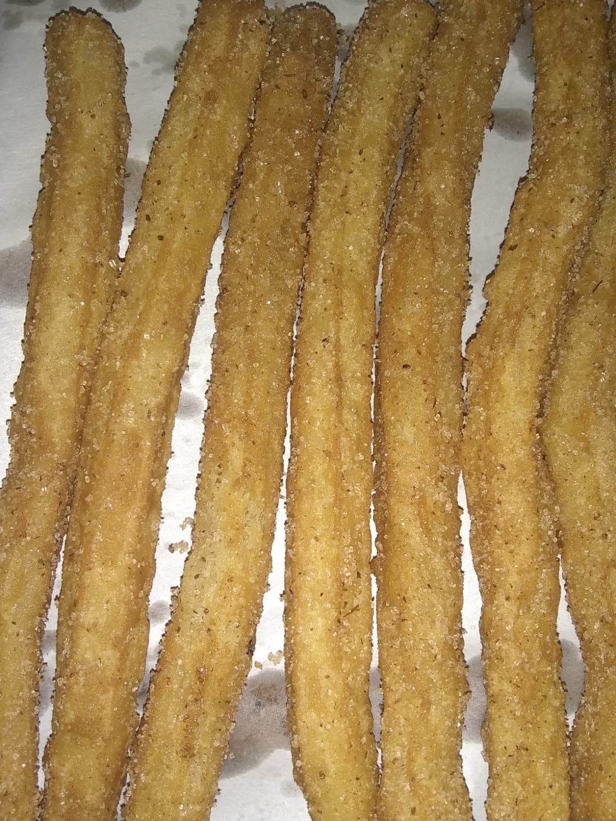 Churros Azucarados
