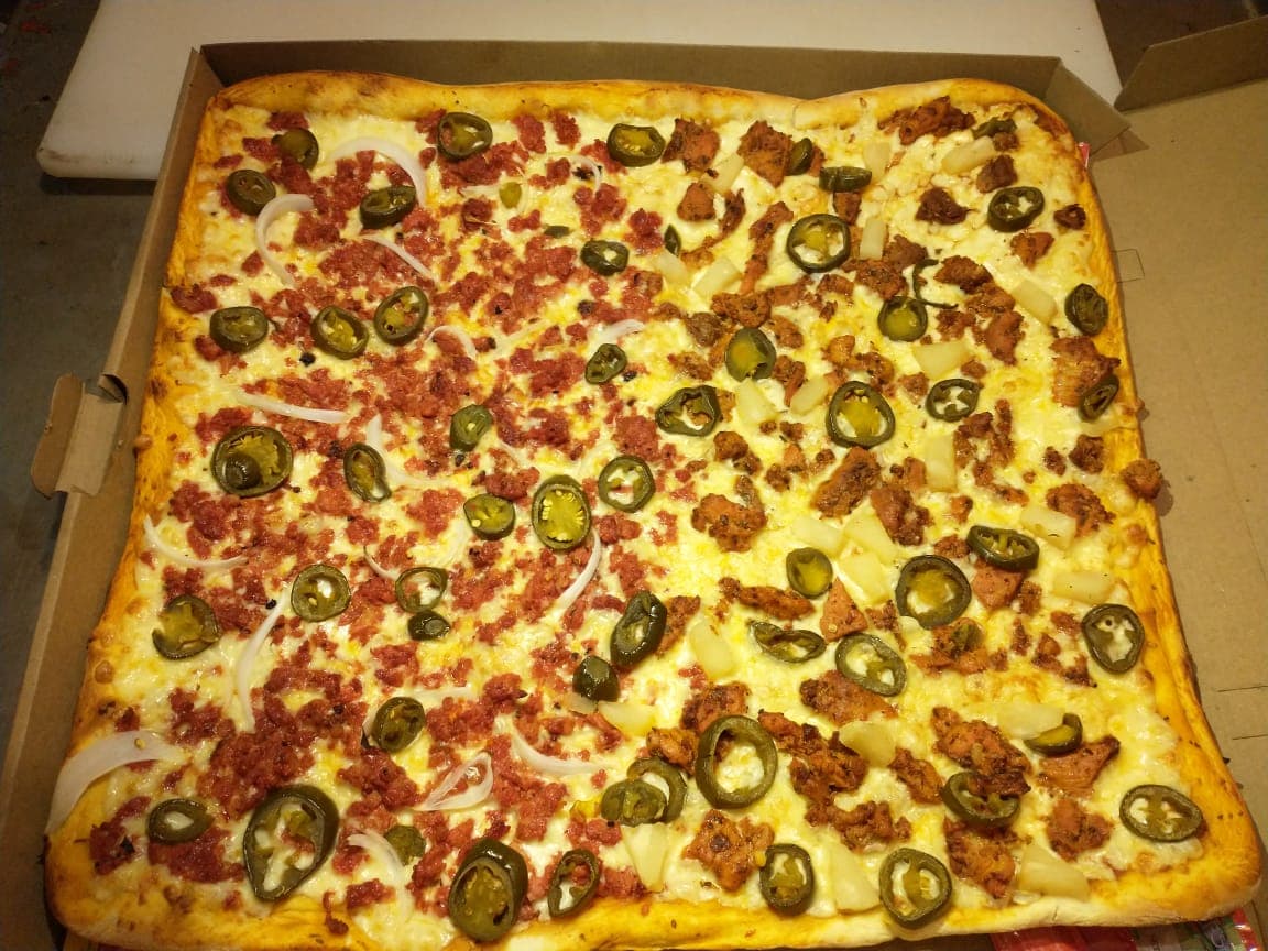 Pizza Cuadrada Elige tu Especialidad