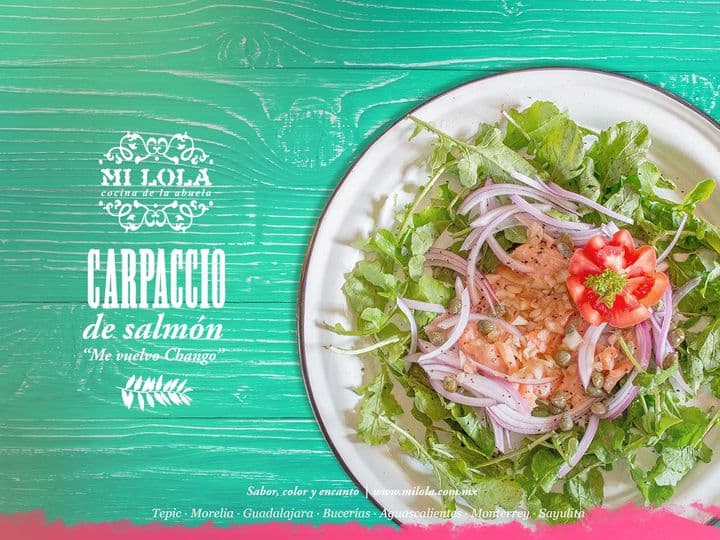 Carpaccio de Salmón