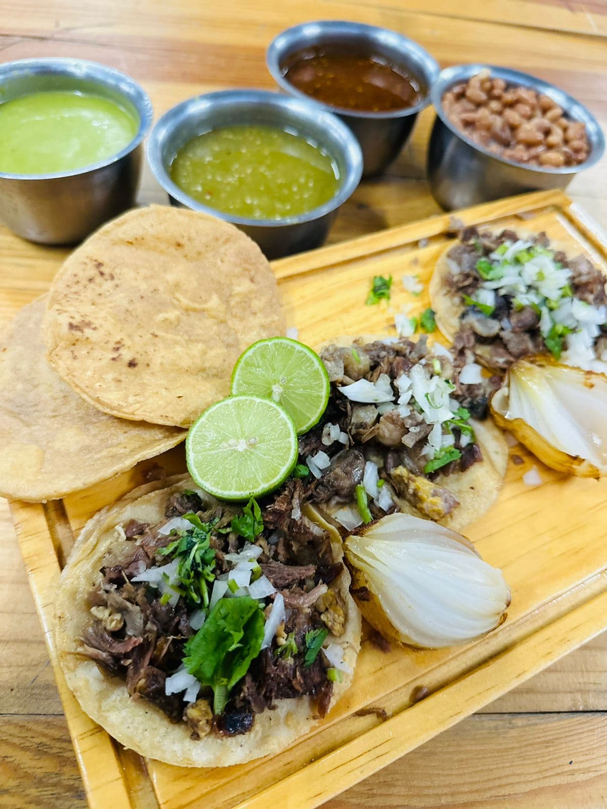 Taco Chico de Asada Cerdo, Tocinilla