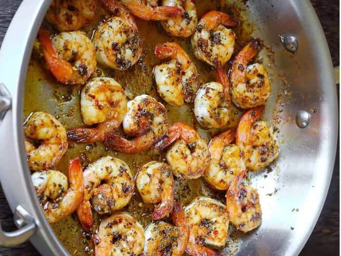 Camarones al Mojo de Ajo