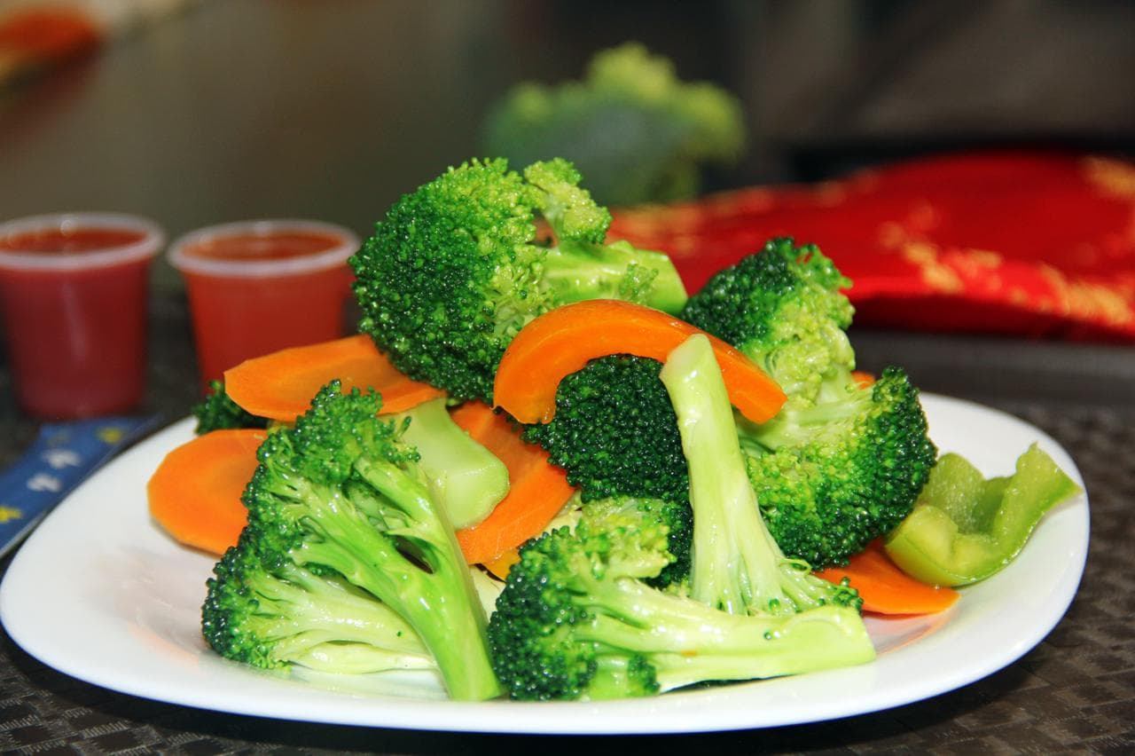Verduras al vapor