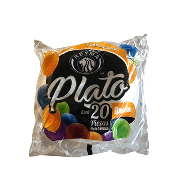 PLATO TERMICO CON DIVISION #8 REYMA 20 pza