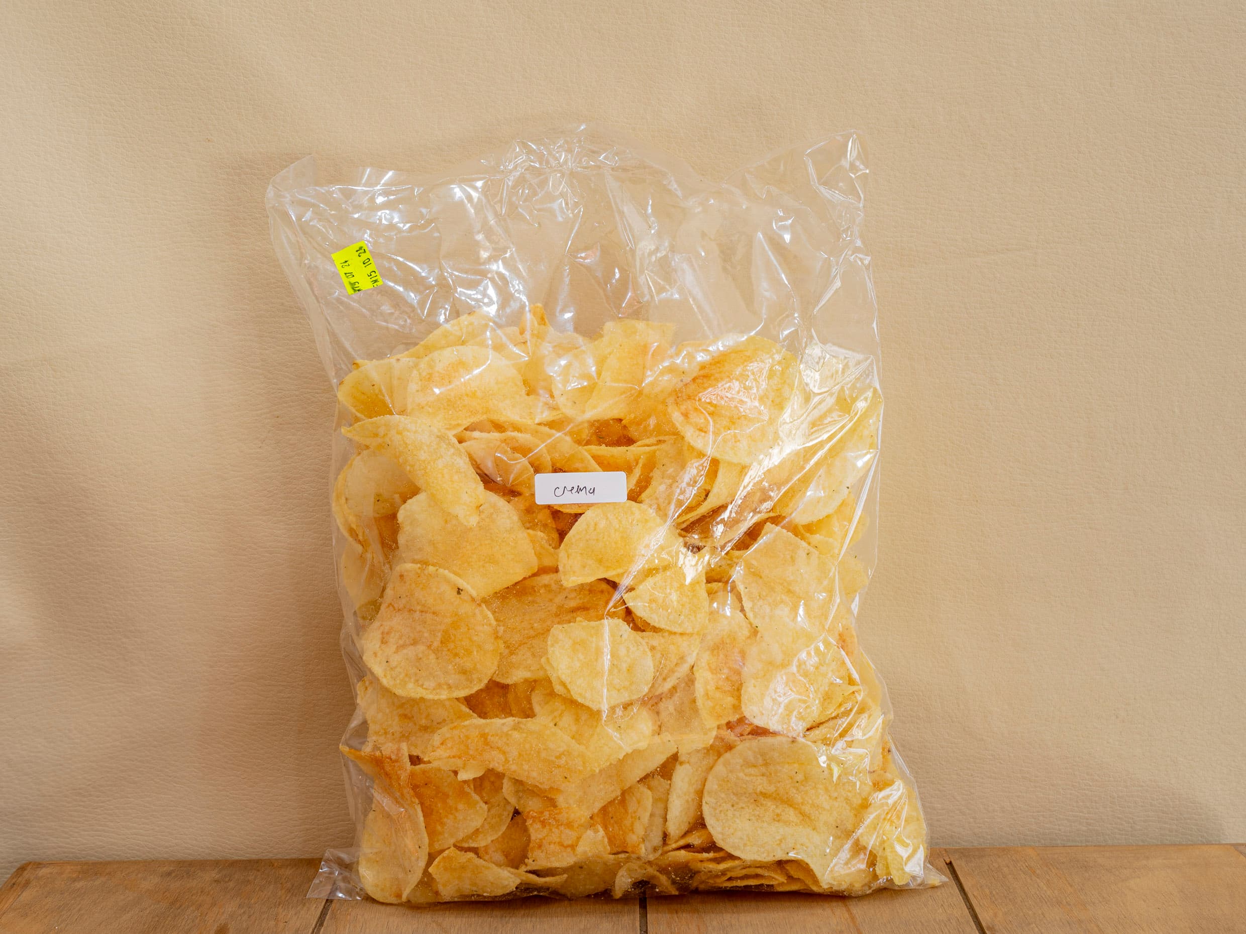 Papá crema y especias