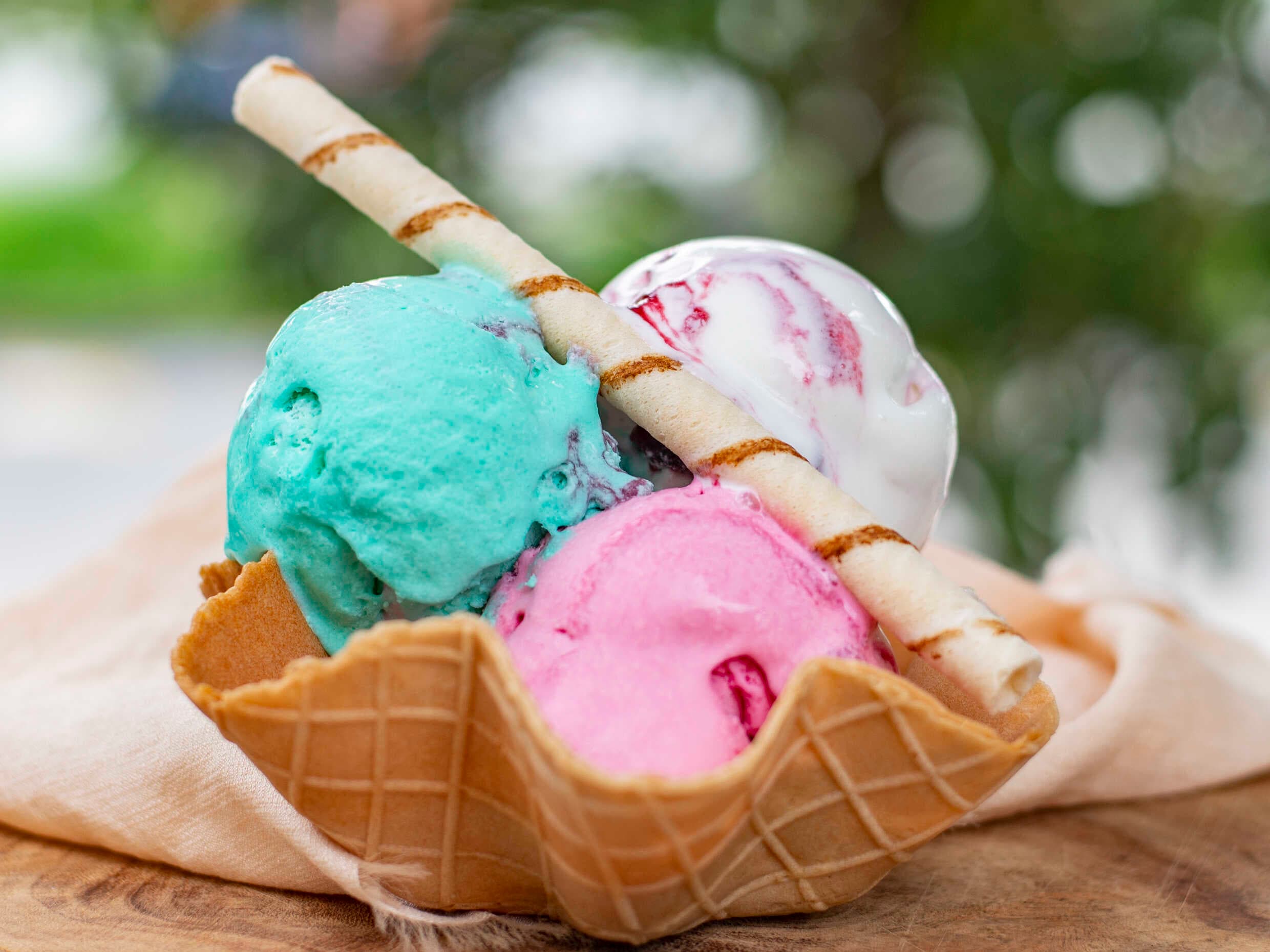 Estrella 3 Sabores de Helado
