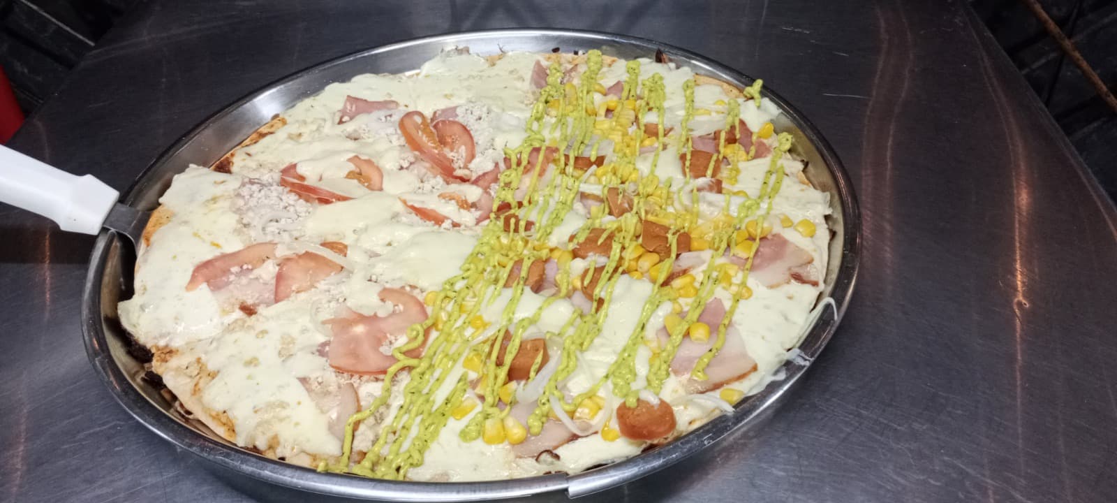Pizza Pequeña Tocineta y Champiñón