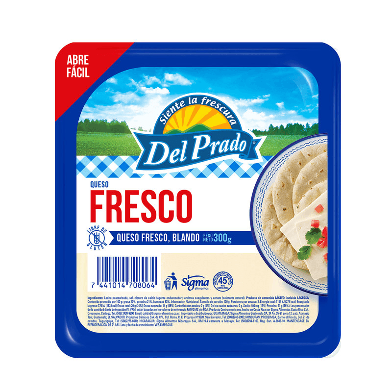 Del Prado Queso Fresco 300G