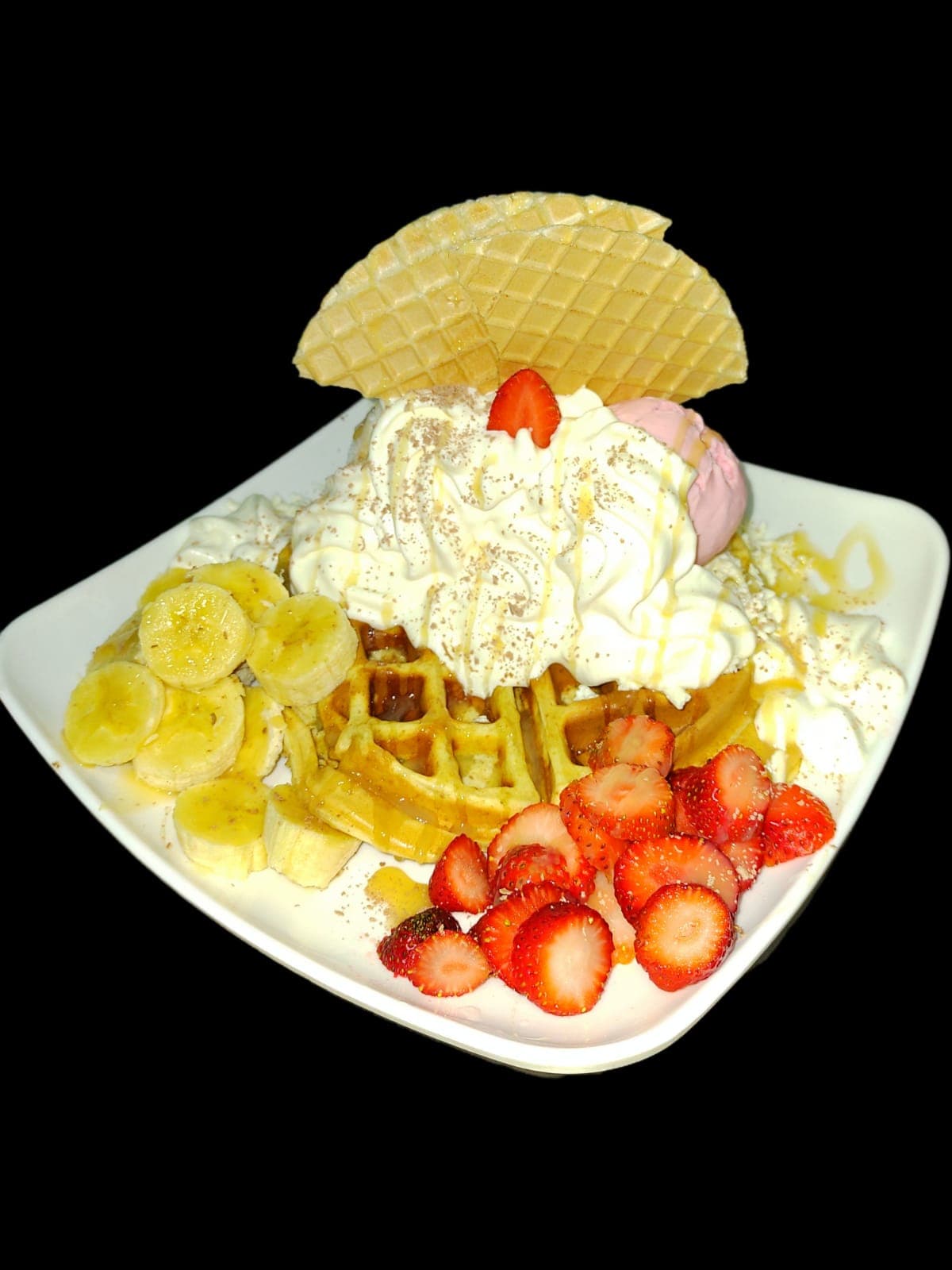 Waffle Frutal