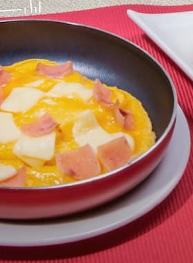 Huevos Jamón y Queso