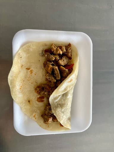 Taco de Bistec Ranchero
