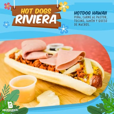 Hot Dog Hawái