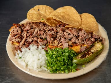 Huarache de Arrachera