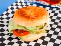 Hamburguesa con Champiñones